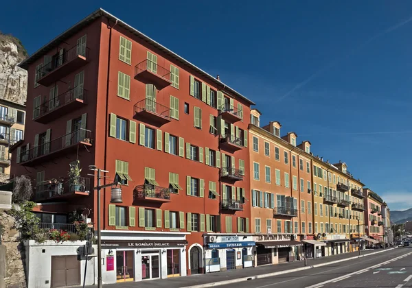 City of Nice - Architecture along Promenade des Anglais — Stock Photo, Image