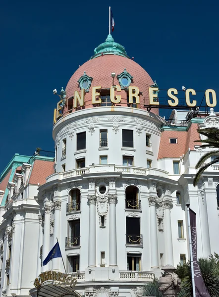 City of Nice - Hotel Negresco — Stock Photo, Image