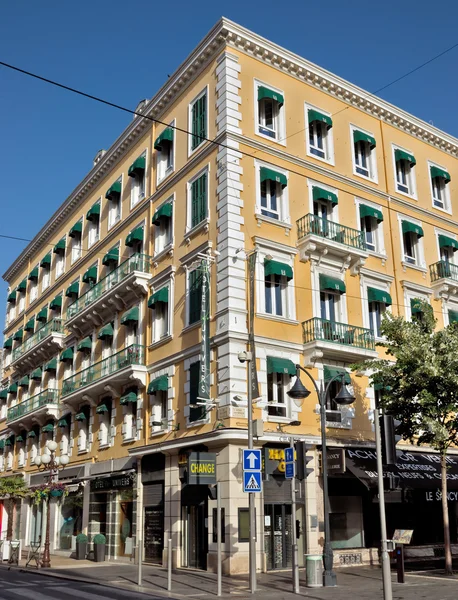 City of Nice - Architecture along Promenade des Anglais — Stock Photo, Image