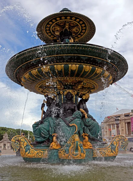 Paris - Fontaine des Mers — Photo