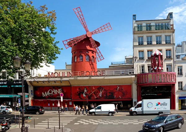 Paris - The Moulin Rouge cabaret — Stock Photo, Image
