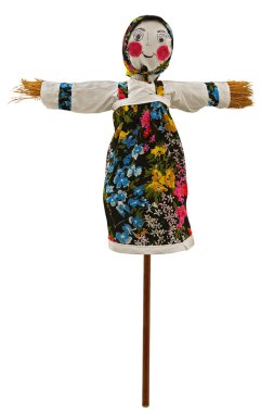 Shrovetide - yazmak için büyük bebek