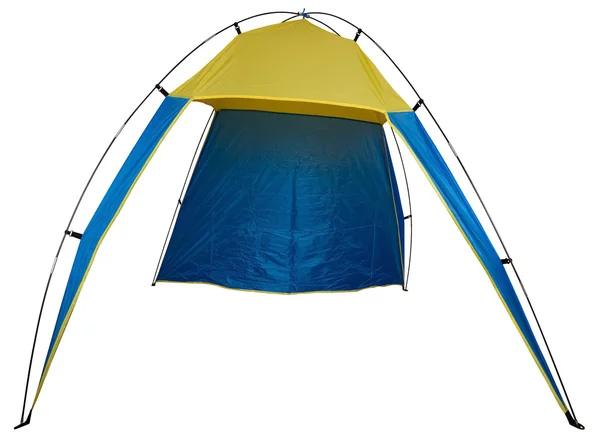 Strand tent geïsoleerd — Stockfoto