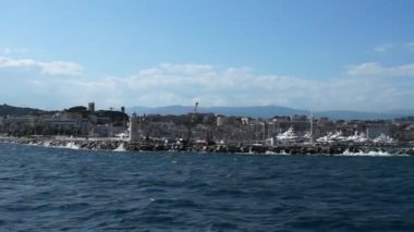 Cannes - denizden görünüm