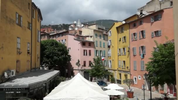 Grasse - arkitekturen — Stockvideo