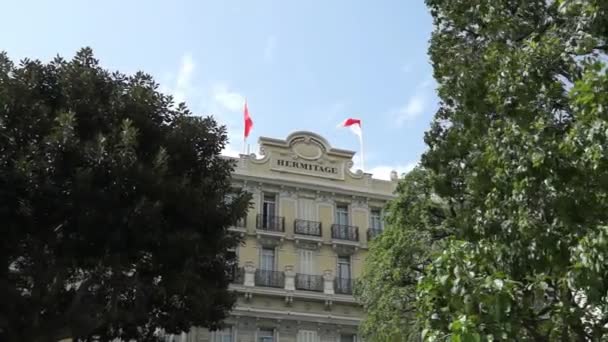 Monaco - Hôtel Hermitage — Video