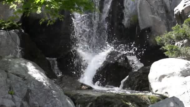 Monaco - Kaskadenwasserfall — Stockvideo