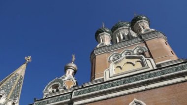 The Russian Orthodox church in Nice, France