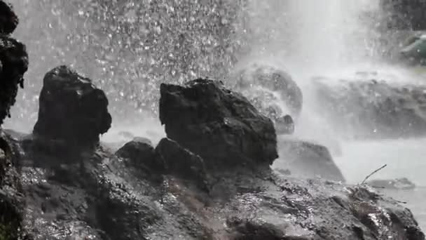 Cascada de Niza en Francia . — Vídeos de Stock