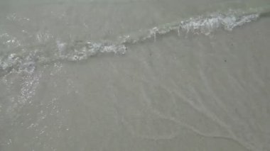 Sahilde su dalgaları