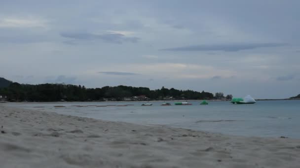 Východ slunce na pobřeží Koh Samui - časová prodleva — Stock video