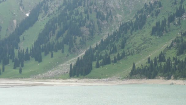 Montagne Lac Almaty Kazakhstan — Video