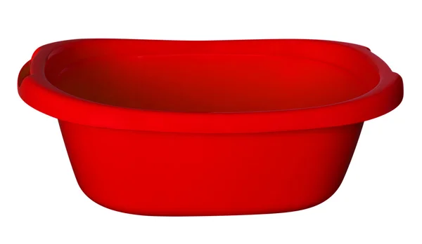 Bath tub - red — Stok fotoğraf