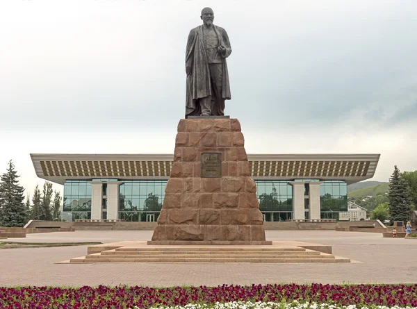 Almaty - Abay monument — Stock Photo, Image