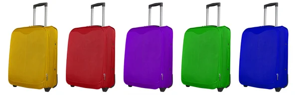 Travel bags - colorful — Stock Photo, Image