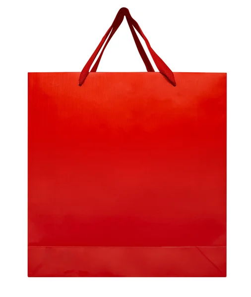 Paper bag - red — Stock Photo, Image