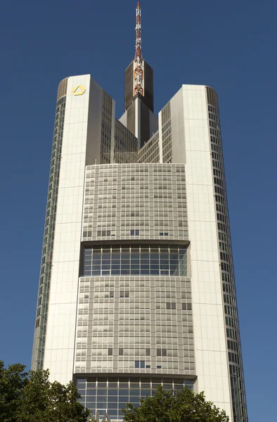 The Commerzbank tower — Stock Photo, Image