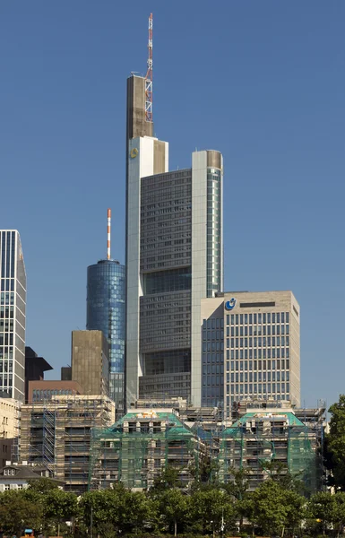 The Commerzbank tower — Stock Photo, Image