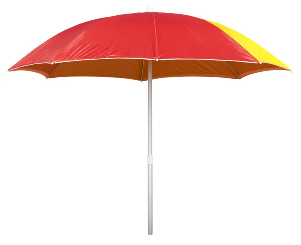 Plaj şemsiyesi - kırmızı — Stok fotoğraf