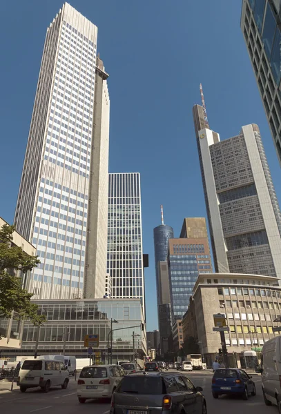Skyscrapers of Frankfurt am Main — Stock Photo, Image