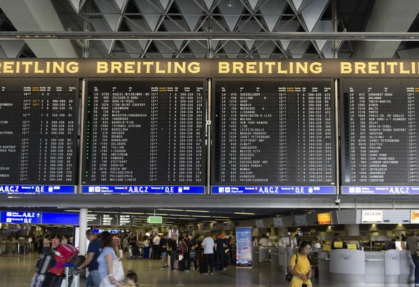 International Frankfurt Airport — Stock Photo, Image