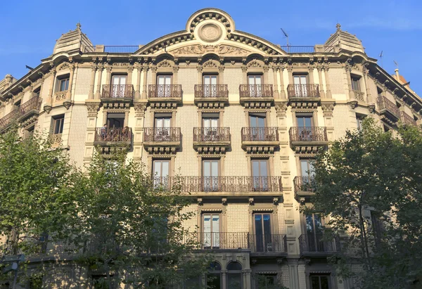 Typical architecture of Barcelona — Stock Photo, Image