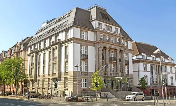 Staré architektury ve Frankfurtu — Stock fotografie