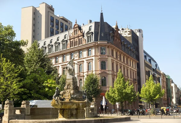 Old architecture of Frankfurt — Stock Photo, Image