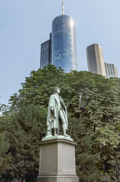 Statue of Johann Christoph Friedrich von Schiller — Stock Photo, Image