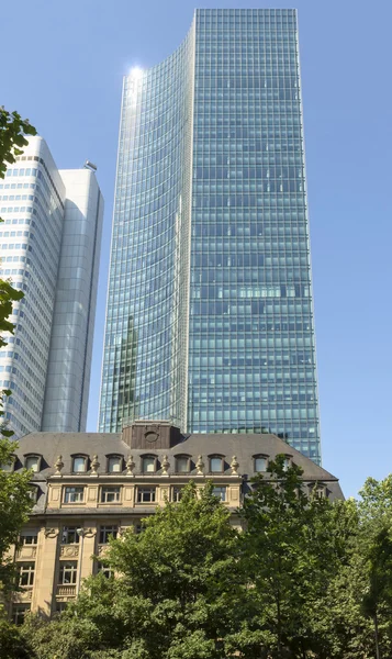 Skyscrapers of Frankfurt am Main — Stock Photo, Image