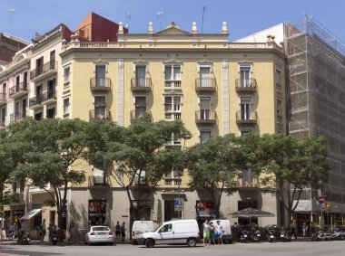 Tipik mimari Barcelona