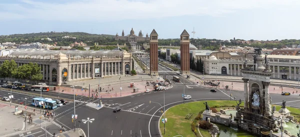 Placa De Espana - top view — Stock Photo, Image