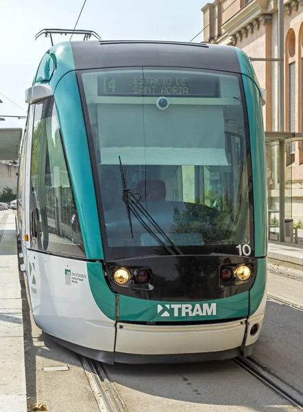 バルセロナの路面電車 — ストック写真