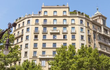 Tipik mimari Barcelona