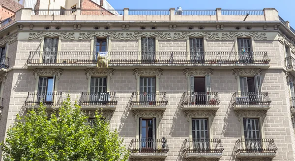 Typowa architektura Barcelony — Zdjęcie stockowe