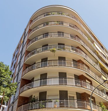 Tipik mimari Barcelona
