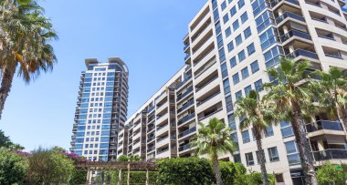 Modern Architecture In Barcelona Poblenou area.