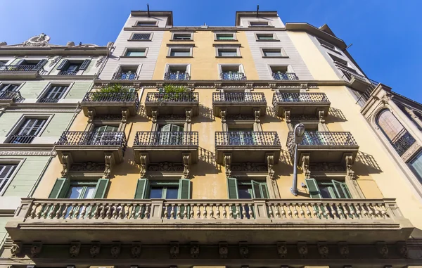 バルセロナの一般的なアーキテクチャ — ストック写真
