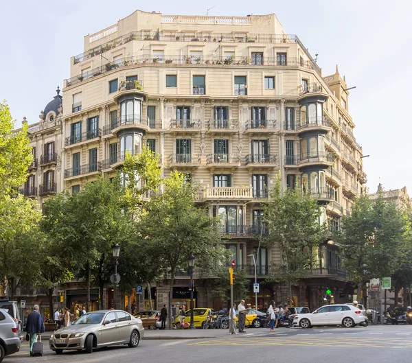 バルセロナの典型的な風景 — ストック写真