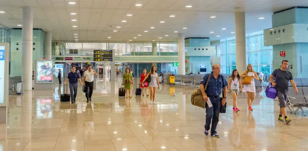 Terminal t1 des Flughafens El Prat-Barcelona — Stockfoto