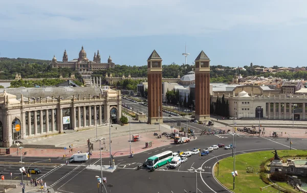 Placa De Espana - top view — Stock Photo, Image