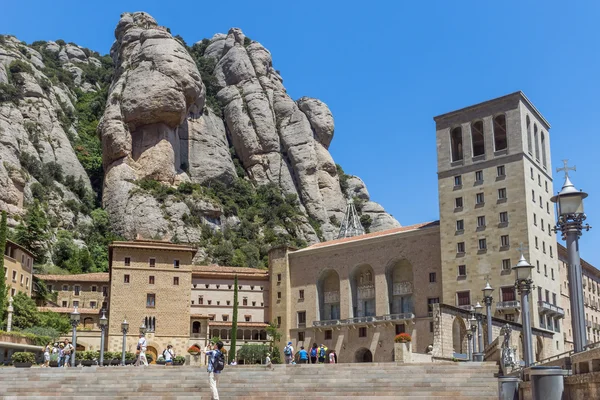 Mănăstirea Montserrat lângă Barcelona — Fotografie, imagine de stoc