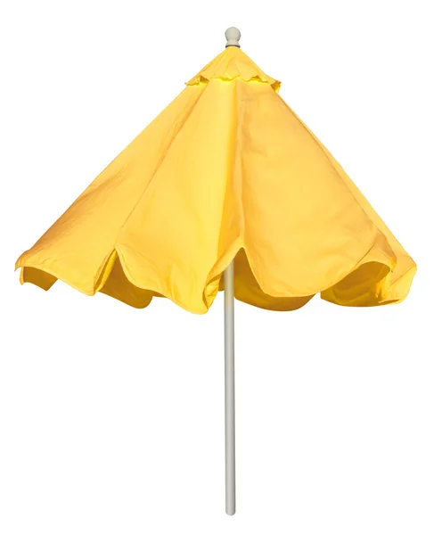 Paraguas de playa - amarillo —  Fotos de Stock