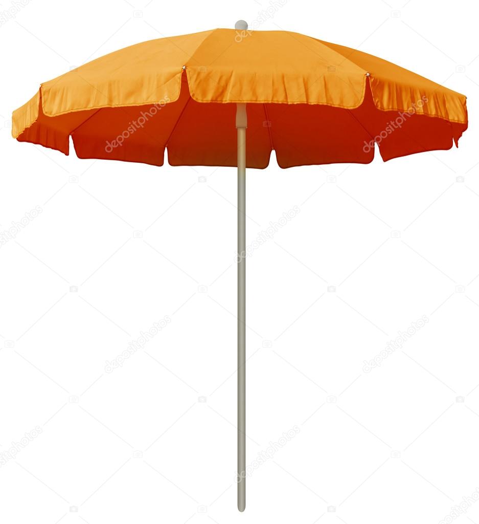 Beach umbrella - orange