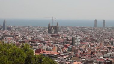Barselona - Barcelona panoramik manzaralı