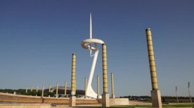 Barcelona'da telekomünikasyon Kulesi