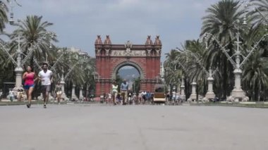 Arc de Triomf Barcelona - TimeLapse