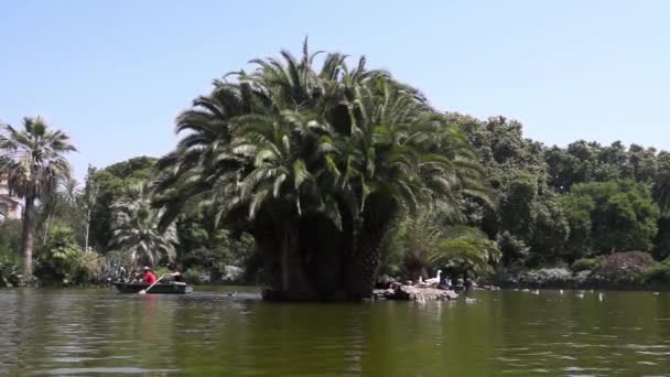 Parque Cytadela em Barcelona — Vídeo de Stock