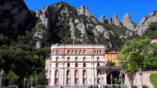 Monastère de Montserrat près de Barcelone — Video