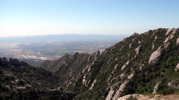 Montserrat Dağları — Stok video